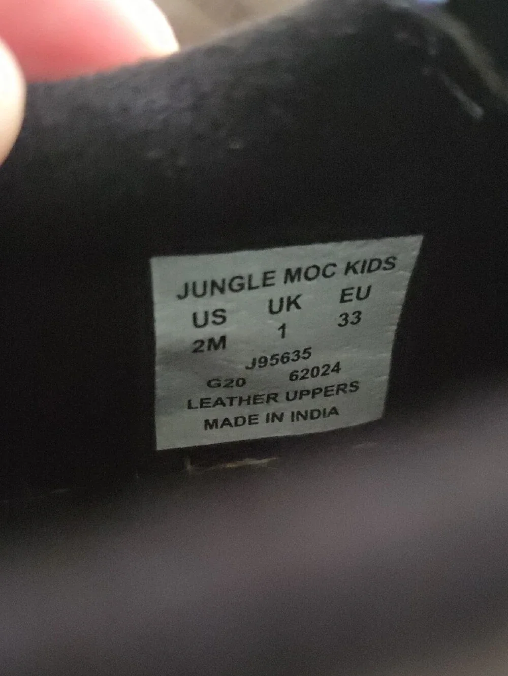 Merrell Kids Slip-On Suede Jungle Moc Taupe Shoes